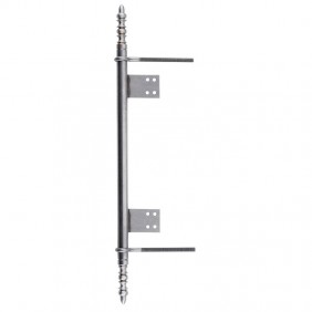 Fiche à lacets massive à lames en acier poli - diamètre 13 mm DUBOIS