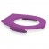 Lunette wc clipsable - 100 % hygiénique - violet