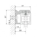 Schéma profil équerre HAWA
