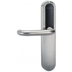 Serrure électronique SmartHandle AX Advanced L1 à badge - entraxe 70mm SIMONS VOSS