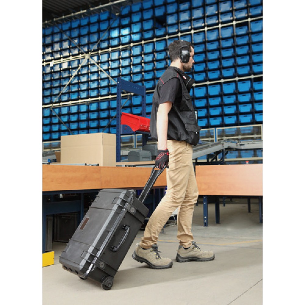 Mallette XXL avec 399 outils valise à roulettes coffret bricolage