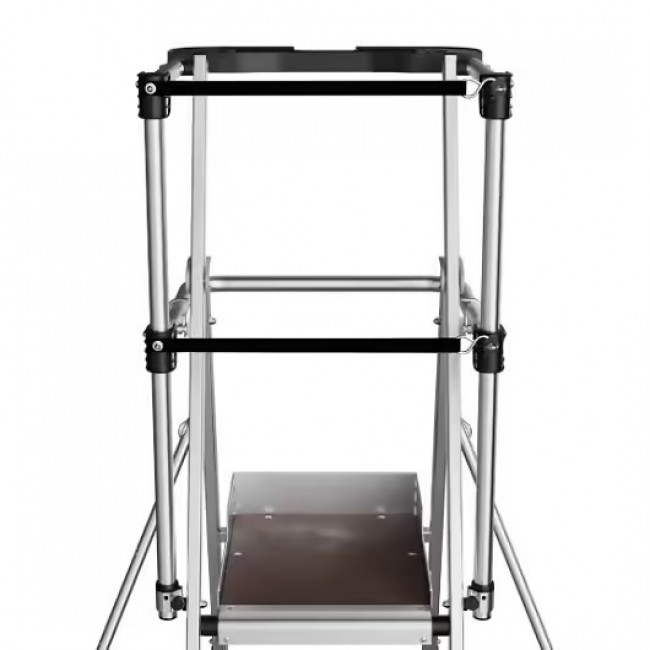 Plate-forme hauteur de travail fixe Véloce 2 garde-corps à sangle .jpeg TUBESCA