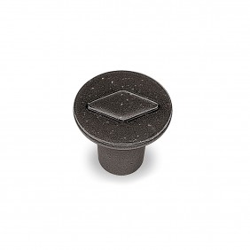 Bouton de meuble rond Barcino - H 25 mm - D 30 mm - par 4 HETTICH