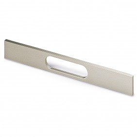 Poignée de meuble Apua - en inox brossé - hauteur 34 mm - par 4 HETTICH