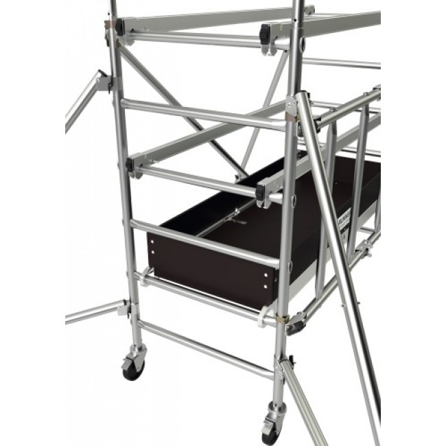 Échafaudage roulant et pliant en aluminium - Runner - Bricozor 7.jpg TUBESCA