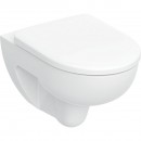 Cuvette WC suspendu sans bride avec abattant Renova Rimfree® GEBERIT