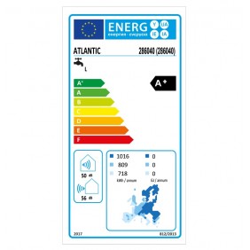 Chauffe-eau thermodynamique sur socle - connecté - 200 L Calypso ATLANTIC