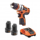 Perceuse visseuse 12V + 2 batteries 2Ah + sac de transport - BBS12C2LI-202B AEG Powertools