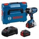 Boulonneuse 3/4" à chocs 18V GDS 18V-1600 HC-2 batteries 8Ah- chargeur et coffret de transport - 06019M1002 BOSCH