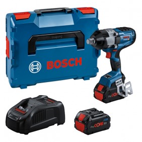 Boulonneuse 3/4" à chocs 18V GDS 18V-1600 HC-2 batteries 8Ah- chargeur et coffret de transport - 06019M1002 BOSCH