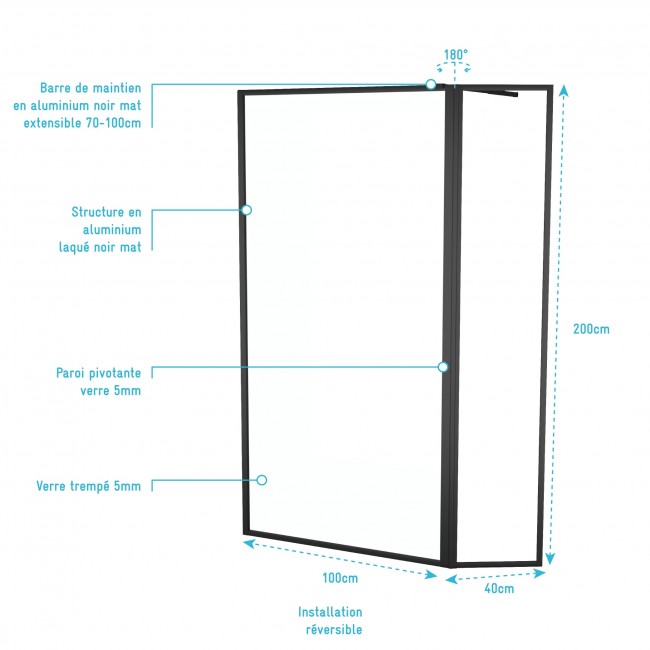 schema-paroi-de-douche-fixe-volet-noir-mat-verre-transparent-100+40x200cm-dark-edge-2-aurlane.jpg AURLANE