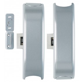 Jeu de pênes latéraux avec vis et gâches pour antipanique IDEA non coupe-feu ISEO CITY