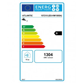 Chauffe-eau électrique mural - rectangulaire - 150 L - Linéo connecté ATLANTIC