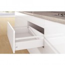 Kit tiroir tringles - pour profil H126, dos H186 - blanc - ArciTech HETTICH