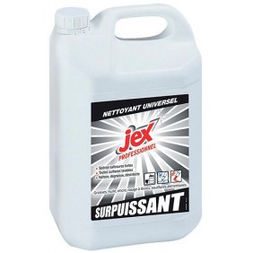 Nettoyant surpuissant Jex Professionnel - dégraisse et désinfecte - 5L JEX