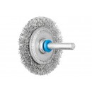 Brosse plate non torsadée RBU sur tige en inox - par 10 PFERD