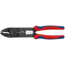 Pince à sertir universelle avec gaines bi-matière - longueur 240 mm KNIPEX