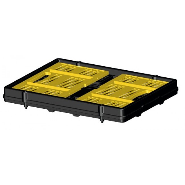 Caisse pliable en polypropylène ajourée - charge 25 kg - volume 50 L - Bricozor 1.jpg STANLEY