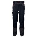 Pantalon ultra ergonomique sans genouillères YP76 - noir et gris ILKOTT