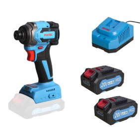 Visseuse à chocs sans fil 20V - 230 Nm + 2 batteries 4Ah - FCID230LX-2B1C LEMAN