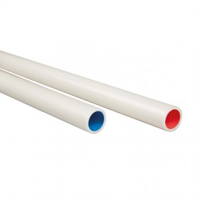 Tube PE-RT Calineo rouge/bleu en couronne de 100 m ELYDAN