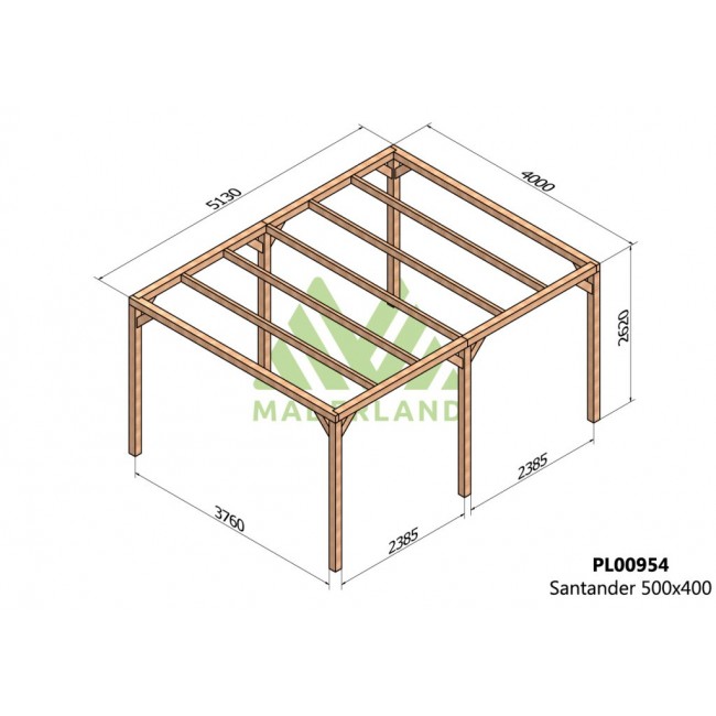 Pergola-en-bois-autoportante-Santander-500x400-cm-Maderland.jpg MADERLAND