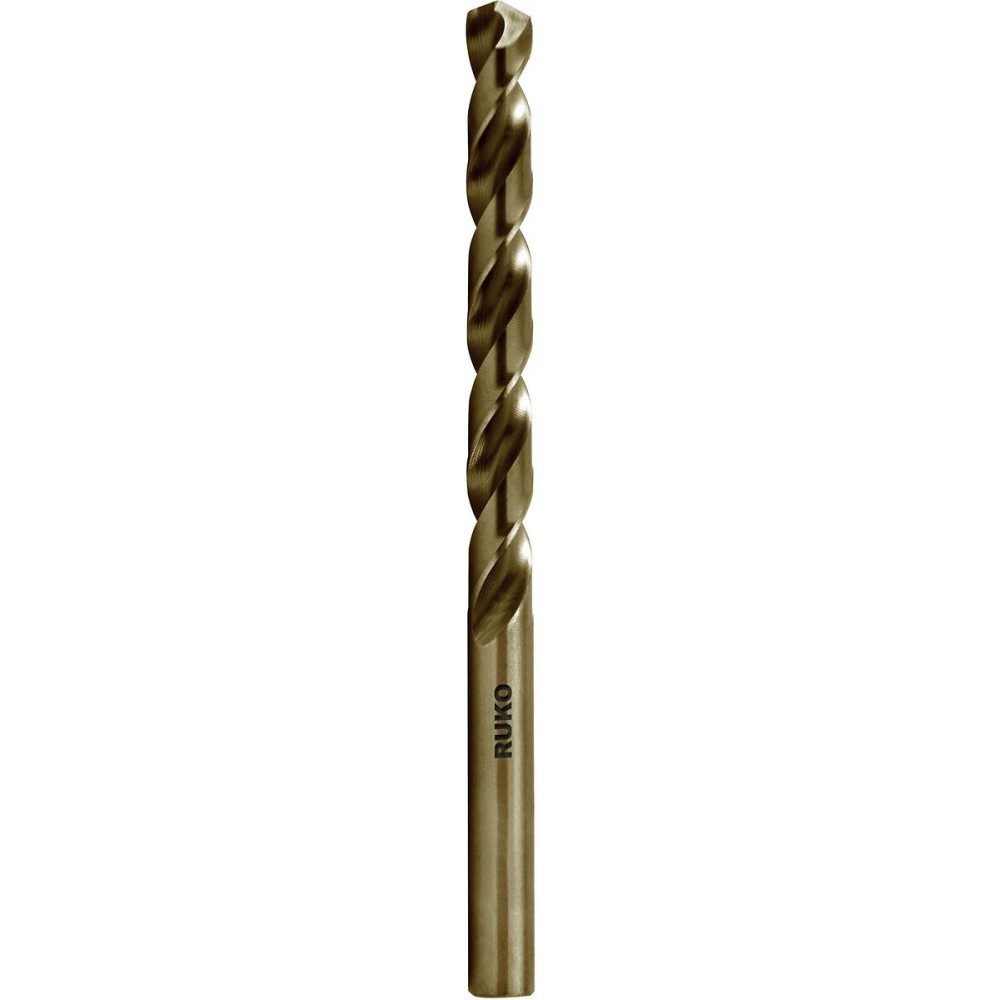 10 X Foret métaux HSSE-Co 5 gold finish 215 - DIN 338 RUKO | Bricozor