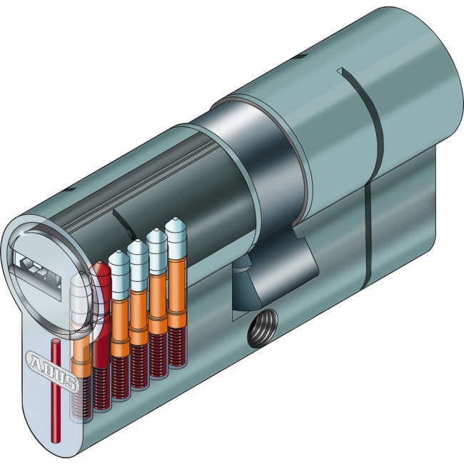 Cylindre Varié à Profil Européen - 6 Goupilles - D6PS - Anti-Casse ABUS ...