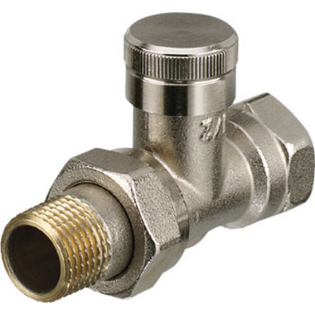 Te droit de reglage et vidange RLV 20 - filetage 20x27 DANFOSS | Bricozor