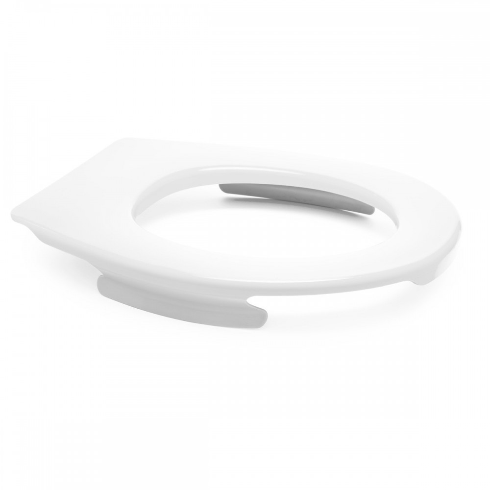 Lunette wc clipsable - 100 % hygiénique - blanc PAPADO ...