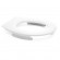 Lunette wc clipsable - 100 % hygiénique - blanc