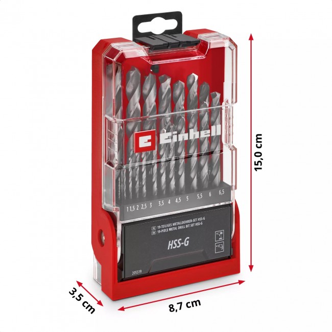 Pack de 19 forets à métaux HSS-G - diamètre 1 à 10 mm 14.jpeg EINHELL