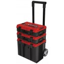 Kit 3 malettes de rangement E-Case Tower EINHELL