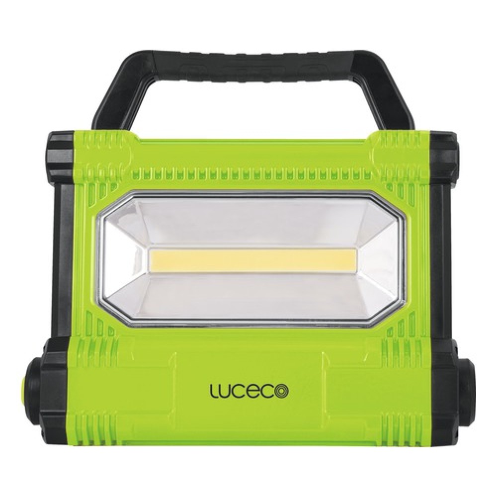 Projecteur de chantier LED - rechargeable - portatif LUCECO