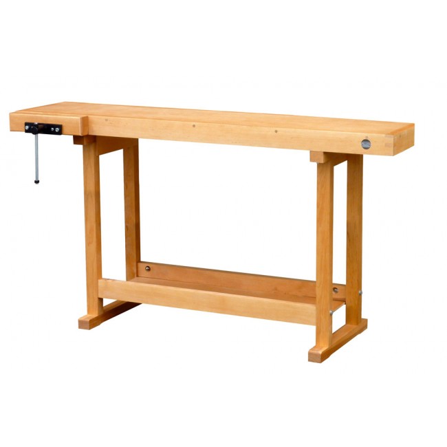Établis bois enfant 120x40cm - 1 presse horizontale OUTIFRANCE