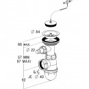 Vidage polypropylène pour évier 0204006.jpeg NICOLL