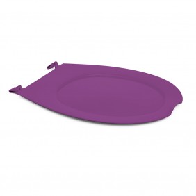 Abattant wc clipsable - 100 % hygiénique - violet PAPADO