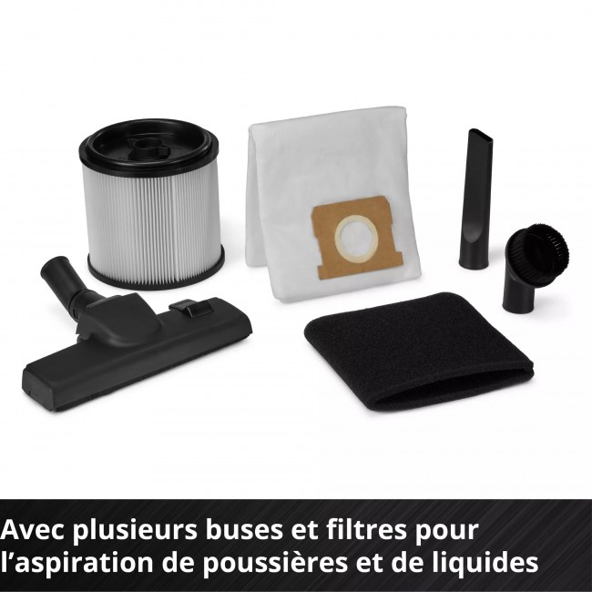 Aspirateur eaux et poussières - 40L - 1150W - classe L - TE-VC 4090 SACL 4.jpeg EINHELL