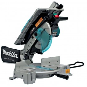 Pack scie à onglet et délignage 1650W - LH1040 + 1 lame bois Ø260mm et 1 lame alu Ø260mm MAKITA