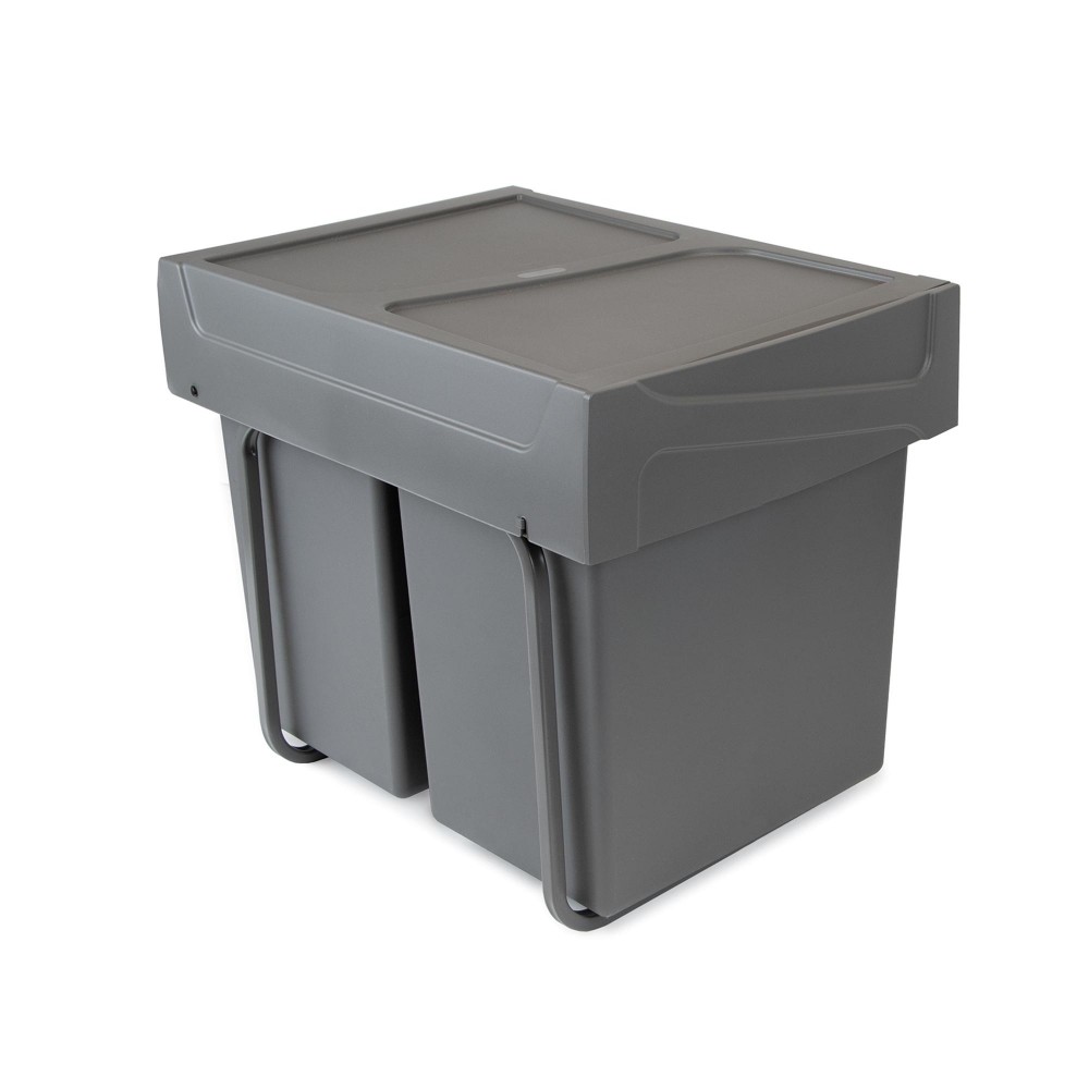 Poubelle tri-sélectif Cube 40 - pour caisson de 400 mm - 28 litres