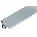 Profil de support pour fixation murale pour rail Xperta bois ARGENTA