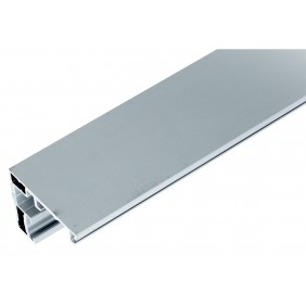 Profil de support pour fixation murale pour rail Xperta bois ARGENTA
