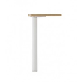 Pied de table acier 615 seul - Ø60 mm CAMAR