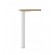 Lot 4 pieds de table acier 615 - Ø60 mm