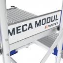 Plateforme Méca Modul 3 marches 2 garde-corps TUBESCA