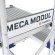 Plateforme Méca Modul 3 marches 3 garde-corps