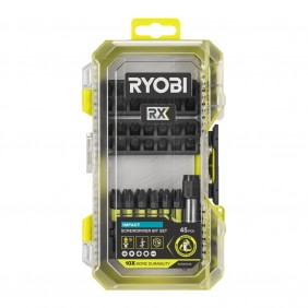 Coffret de 45 embouts de vissage à impact RYOBI® RX - RARXSD45 RYOBI