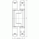 Paumelle Invisible - Pour Portes De 60 à 200 Kg - Tectus 3DN SIMONSWERK ...