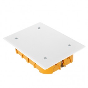 Boite de dérivation carrée - orange DEBFLEX