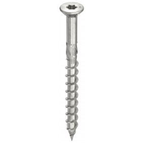 Vis terrasse bois inox A2 filetage partiel HECO TOPIX Plus - tête fraisée Torx HECO